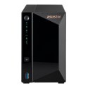 NAS Asustor AS3302T v2; Tower; 2x (3.5 SATA HDD/ 2.5 SSD); Realtek RTD1619B 2GB DDR4 1x 2.5GbE 3x USB 3.2