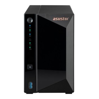 NAS Asustor AS3302T v2; Tower; 2x (3.5 SATA HDD/ 2.5 SSD); Realtek RTD1619B 2GB DDR4 1x 2.5GbE 3x USB 3.2
