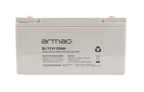 Akumulator żelowy do Ups uniwersalny Armac Long-Life BL/12V/120Ah