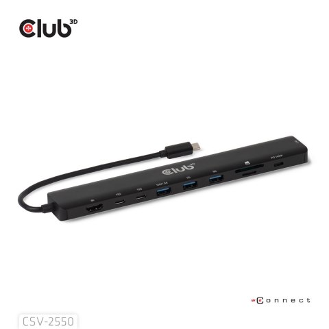 Stacja dokująca NB ACC 10w1 USB-C 140W CSV-2550 CLUB3D