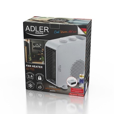 Adler Termowentylator AD 7725w biały