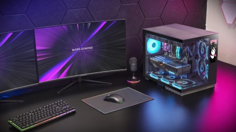 TACENS MARS MC-MIRAGE 7.2" IPS LCD ATX- obudowa