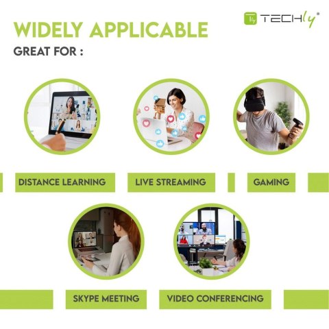 TECHLY MIKROFON KONFERENCYJNY +MUTE