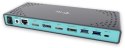 Replikator - i-tec USB 3.0 / USB-C / Thunderbolt 2x 4K 1x 5K Dual Display Docking Station 2x DP 2x HDMI LAN Audio - Stacja dokuj