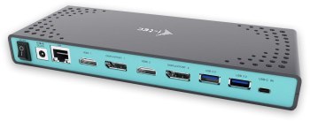 Replikator - i-tec USB 3.0 / USB-C / Thunderbolt 2x 4K 1x 5K Dual Display Docking Station 2x DP 2x HDMI LAN Audio - Stacja dokuj