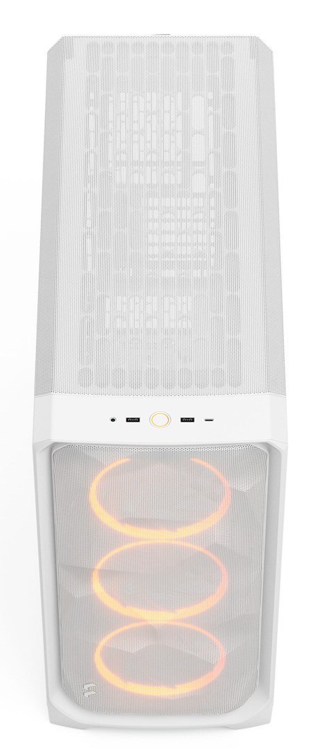 Fractal Meshify 3 XL White RGB TG Midi Tower Gaming Gehäuse weiß