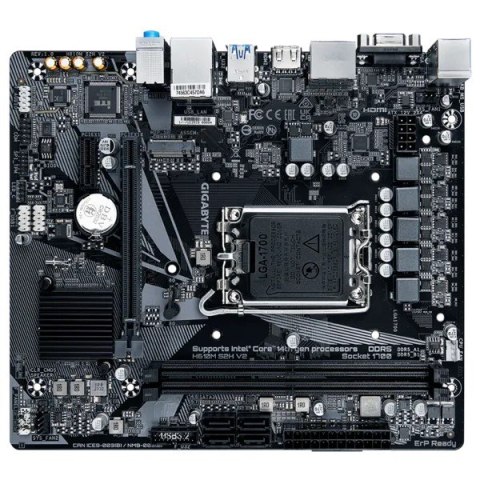 Gigabyte Płyta główna H610M S2H V2 s1700 2DDR 5 DP/HDMI/DSUB M.2 mATX