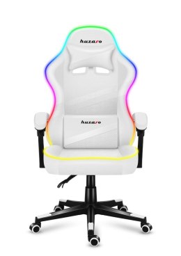 Fotel gamingowy Huzaro Force 4.4 RGB White (WYPRZEDAŻ)