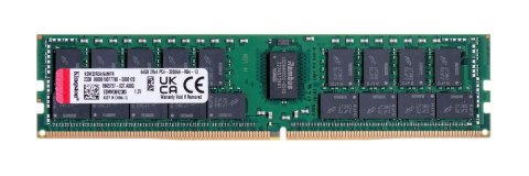 Pamięć KINGSTON (RDIMM/DDR4/64 GB/3200MHz/1.2V/22 CLCL/SINGLE)