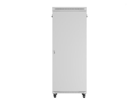 LANBERG SZAFA STOJĄCA RACK 19" 42U 800X1000 SZARA DRZWI SZKLANE LCD V2 (FLAT PACK)