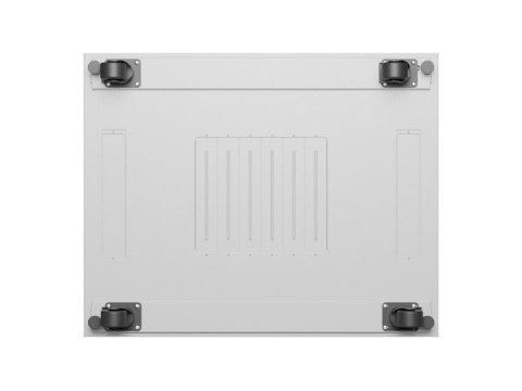 LANBERG SZAFA STOJĄCA RACK 19" 42U 800X1000 SZARA DRZWI SZKLANE LCD V2 (FLAT PACK)
