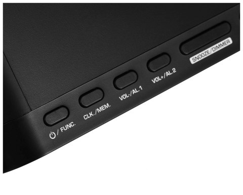 Radiobudzik ADLER AD 1192b czarny