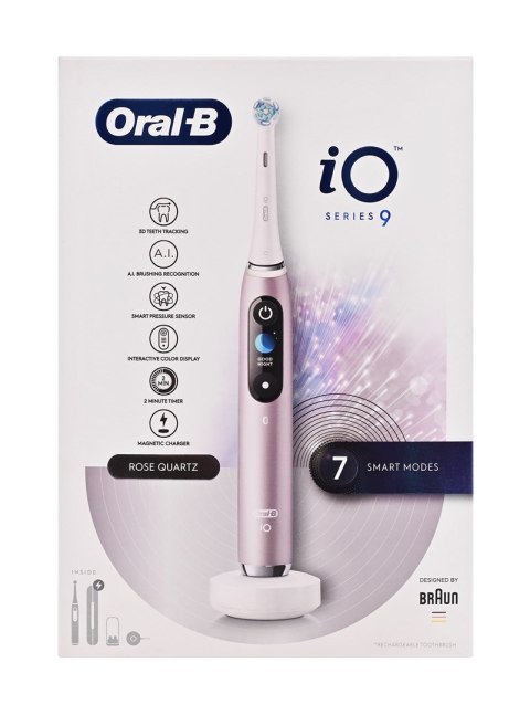 Braun Szczoteczka elektryczna Oral-B iO Series 9 Rose Quartz