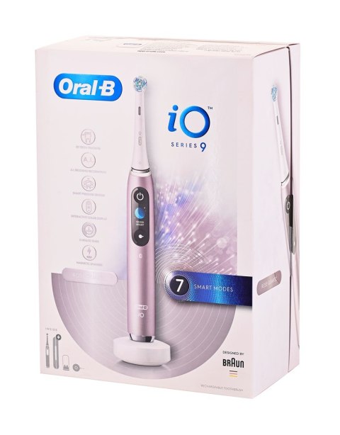 Braun Szczoteczka elektryczna Oral-B iO Series 9 Rose Quartz