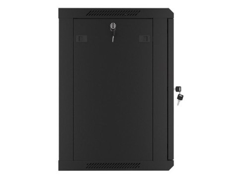 Lanberg WF01-6412-00B stojak 12U Szafa wisząca Czarny