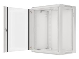Lanberg WF01-6415-10S stojak 15U Szafa wisząca Szary