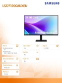Samsung Monitor 27 cali S32GF IPS 1920x1080 FHD 120Hz 16:9 2xHDMI 5-ms LS27F320GAUXEN