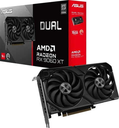 Karta graficzna ASUS DUAL-RX9060XT-16G