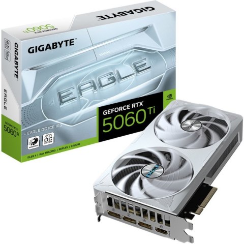 Karta graficzna Gigabyte GeForce RTX 5060 Ti EAGLE OC ICE 16GB