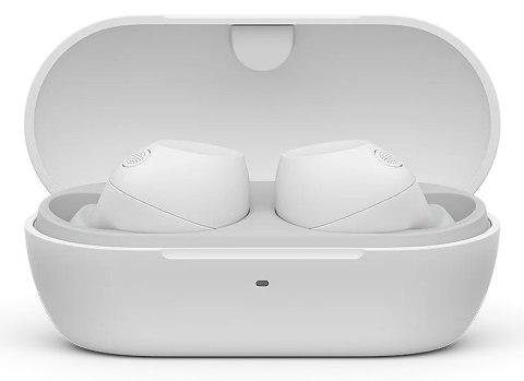 Słuchawki bezprzewodowe tłumiące hałas Sony WF-C710N - białe