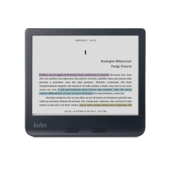 Ebook Kobo Libra Colour 7 E-Ink Kaleido 3 32GB WI-FI Black