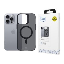 Etui na telefon do Apple iPhone 16 Pro Max -3mk Smoke MagCase