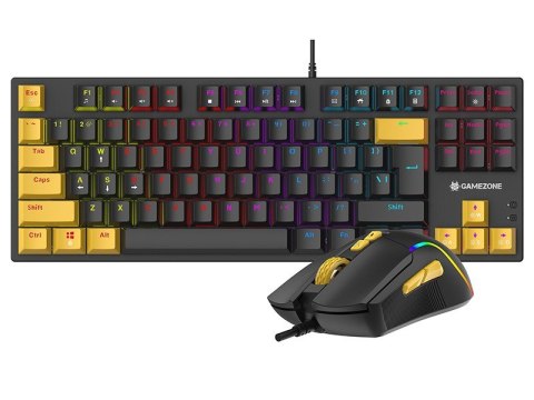 Tracer Zestaw mysz i klawiatura mechaniczna Gamezone Hornet87 USB