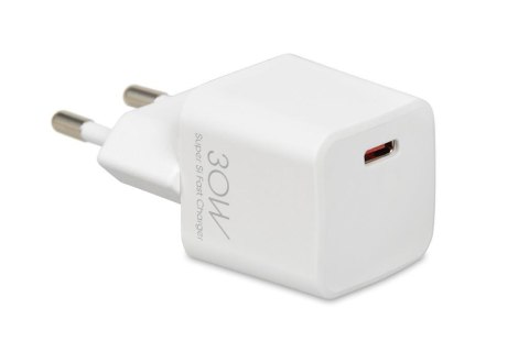 Ładowarka sieciowa iBOX C-38 USB-C PD 30W biała