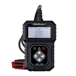 Tester cyfrowy Qoltec diagnostyczny ProLine | OBDII EOBD | 8V-25V | Dual system