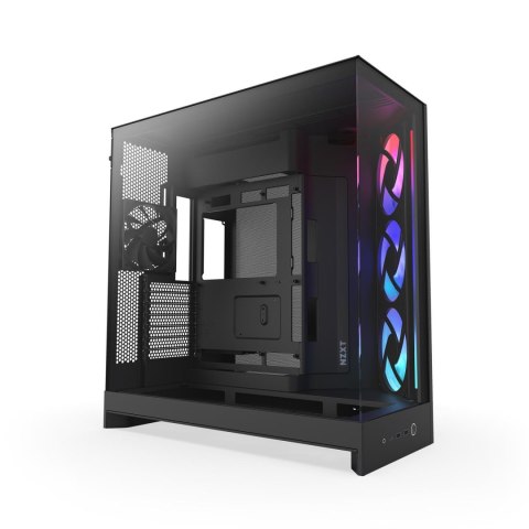 Obudowa NZXT H9 Flow RGB (2025) Midi Tower z oknem czarna