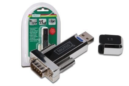 Konwerter DIGITUS DA-70155-1 USB 1.1/RS232 M/M