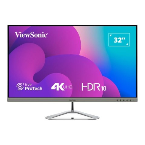 Monitor ViewSonic 32" VX3276-4K-mhd-2 (VS20235) VA 4K UHD 60Hz 2xHDMI DP MiniDP głośniki