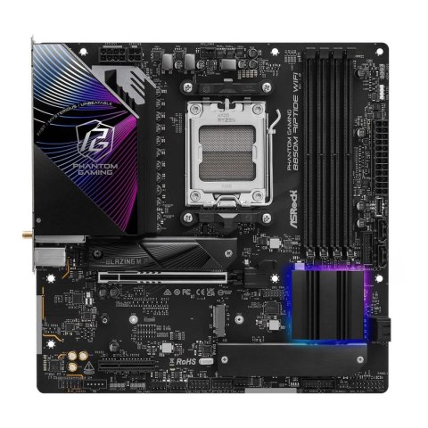 Płyta ASrock B850M Riptide WiFi /AMD B850/DDR5/SATA3/M.2/USB3.1/WiFi/BT/PCIe5.0/AM5/mATX