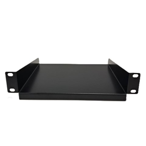 Półka RACK 10'' 1U 200mm, Netrack, czarna