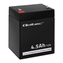 Akumulator AGM Qoltec 12V | 4.5Ah
