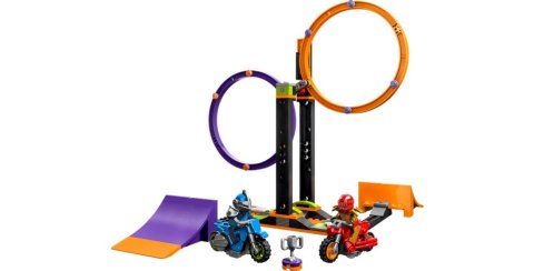 City - Wyzwanie kaskaderskie - obracające się okręgi