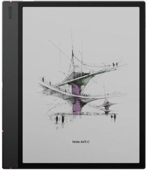 Ebook Onyx Boox Note Air 5 C 10,3" E-Ink Kaleido 3 64GB Wi-Fi Gray