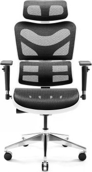 Fotel Diablo V-Commander Biało-Czarny (V-COMMANDERBIACZ)