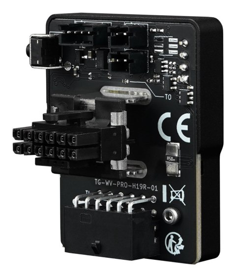 Termiczna karta graficzna Grizzly WireView 90 Pro, 1x12VHPWR - Wsteczny