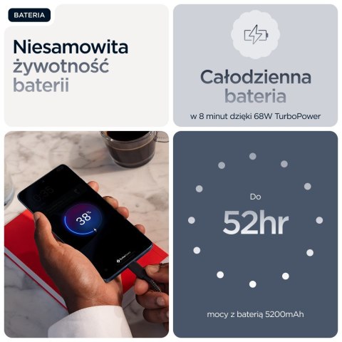 Smartfon Motorola Edge 60 Fusion 8/256 GB Android 15 Slipstream Szary