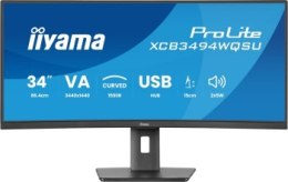 Iiyama ProLite XCB3494WQSU-B1 - 34'' UWQHD | VA | 0.4ms | 120Hz