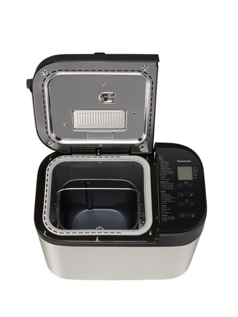 Panasonic Wypiekacz do chleba SD-YR2550 Moc 550 W Liczba programów: 31 Wyświetlacz Tak /Stal nierdzewna