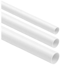 Rura elektroinstalacyjna sztywna, gładka BIAŁY RL-28 2m (PACZKA 25szt.)