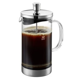 GEFU 16191 ręczny ekspres do kawy Zaparzacz do kawy/herbaty French Press 1 l Przezroczysty
