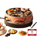 Emerio PO-113255.4 grill raclette 1500 W Czarny, Brązowy