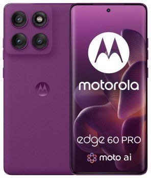 Smartfon Motorola edge 60 Pro PB7X0011PL Dimensity 8350 6,7" 120Hz 12GB 512GB 5G And15 purpurowy