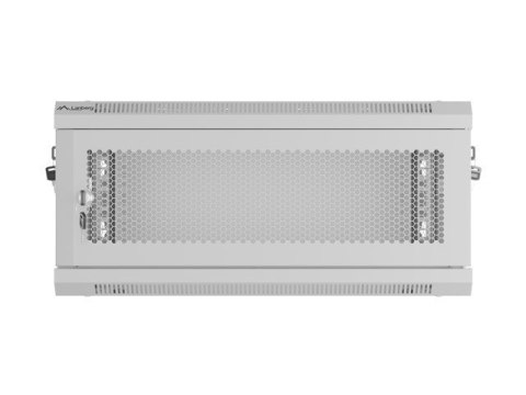 Lanberg Szafa instalacyjna rack wisząca 19 cali 4U 600x450 drzwi perforowane (flat pack) szara