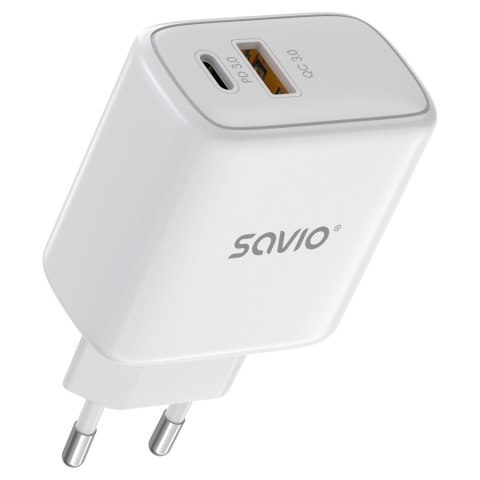 SAVIO ŁADOWARKA SIECIOWA 20W QUICK CHARGE POWER DELIVERY 3.0 LA-12