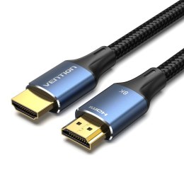 Kabel HDMI Vention 8K Ultra HD 48Gbps w oplocie 3m