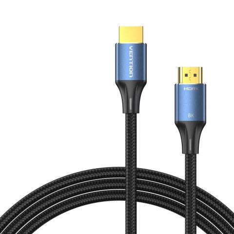 Kabel HDMI Vention 8K Ultra HD 48Gbps w oplocie 3m